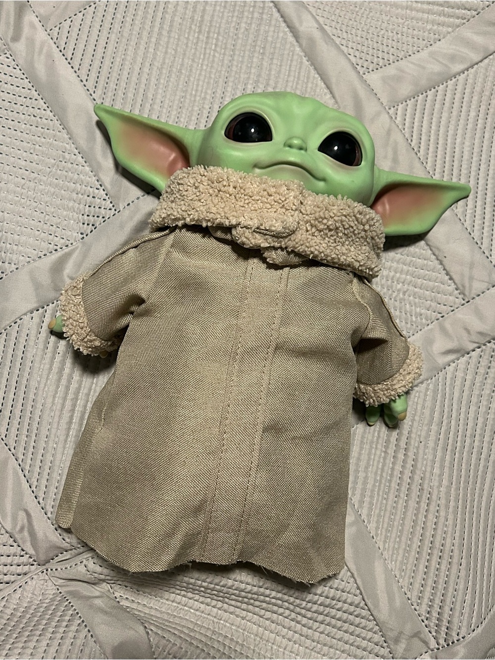 Mattel Star Wars The Mandalorian Grogu 11" Plush Doll (GWD85) - Baby Yoda